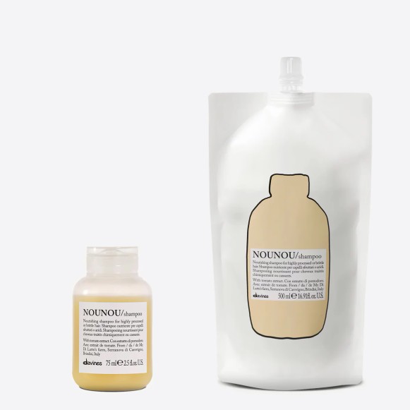 NOUNOU Shampoo tamaño viaje + Refill